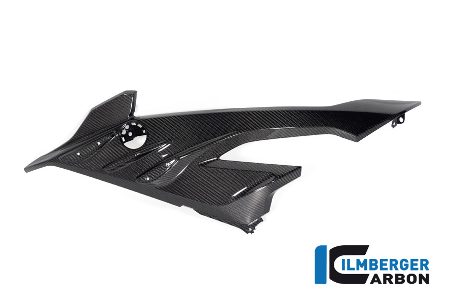 Panel lateral de carenado de carbono Ilmberger lado izquierdo, brillante, BMW S1000RR 2023-