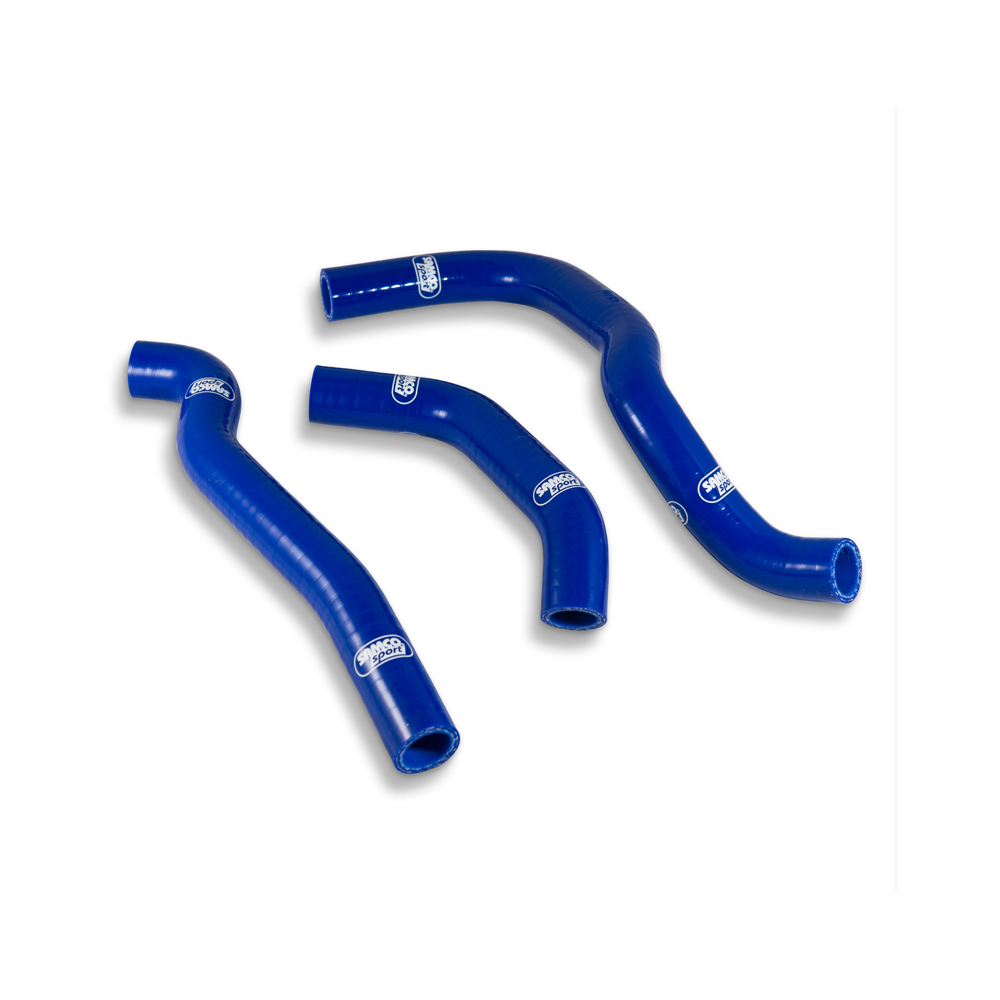 Kit de mangueras de silicona SAMCO SPORT, solo mangueras de radiador sin rebose, azul para Kawasaki KLR650 Tengai año del modelo 1987-2005
