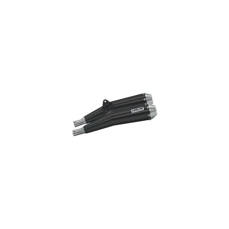 Par de escapes ARROW DARK PRO RACING para Triumph Thruxton1200 2016- / Speed Twin 2019- de acero inoxidable