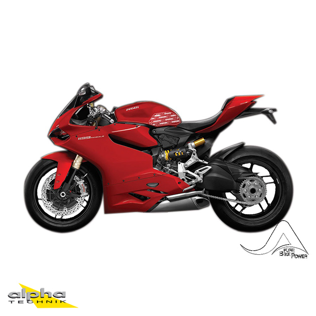 Stompgrip transparente, Volcano, para Ducati Panigale 1199 (Superleggera), 1299 R (Final Edition), S, 899, 959, V2 955 (ver lista de compatibilidad)