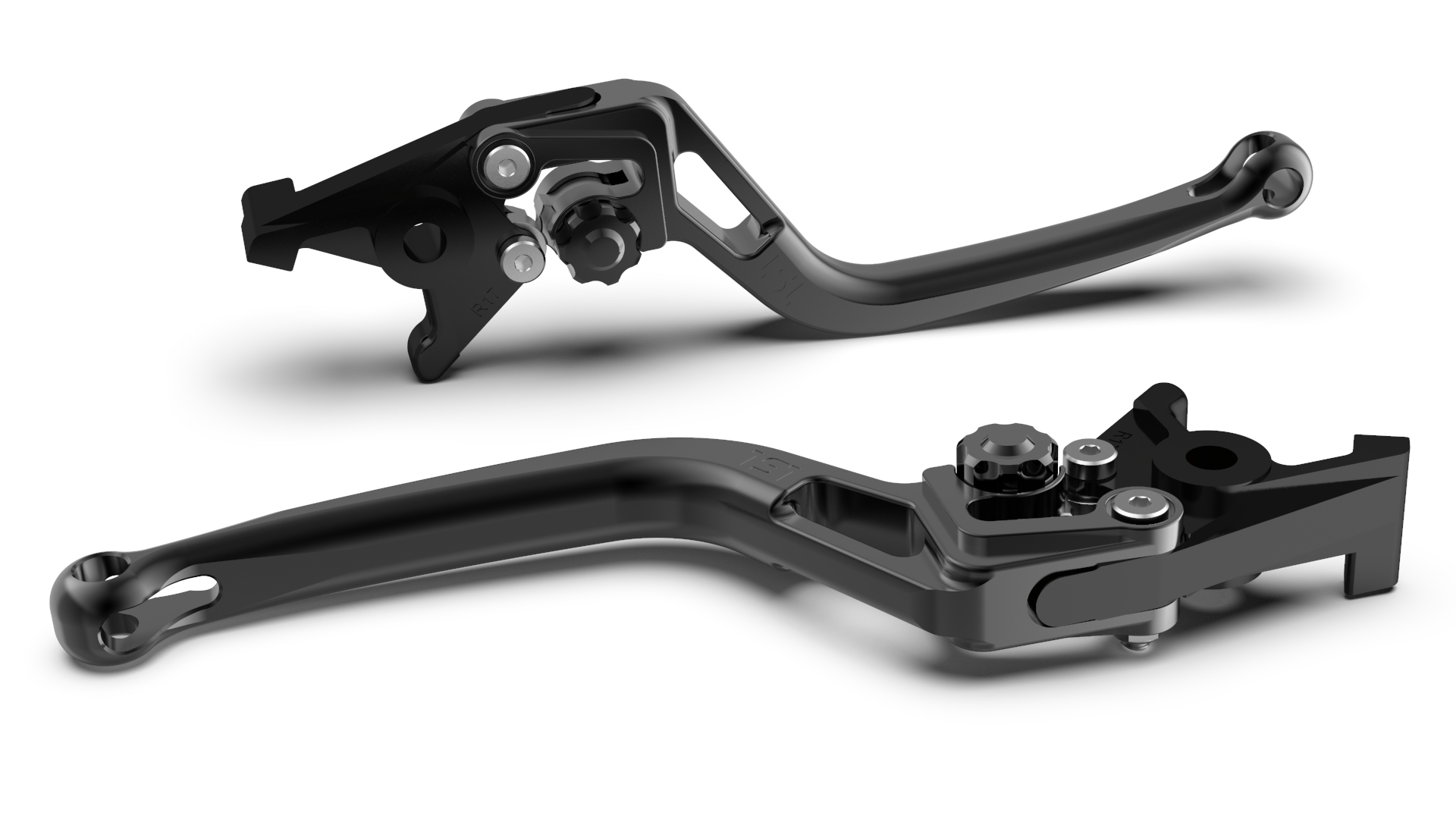Maneta de freno LSL BOW R82, negro/negro