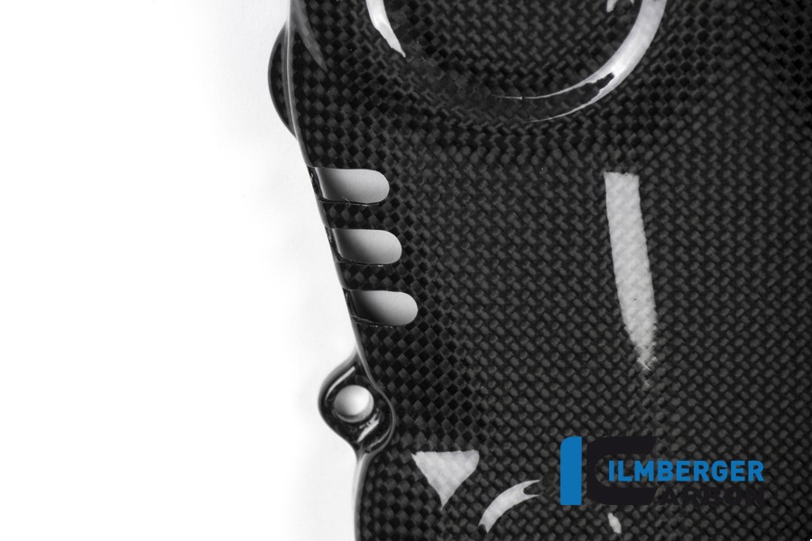 Ilmberger Carbon correa dentadaabdeckung vertical brillante, Carbono
