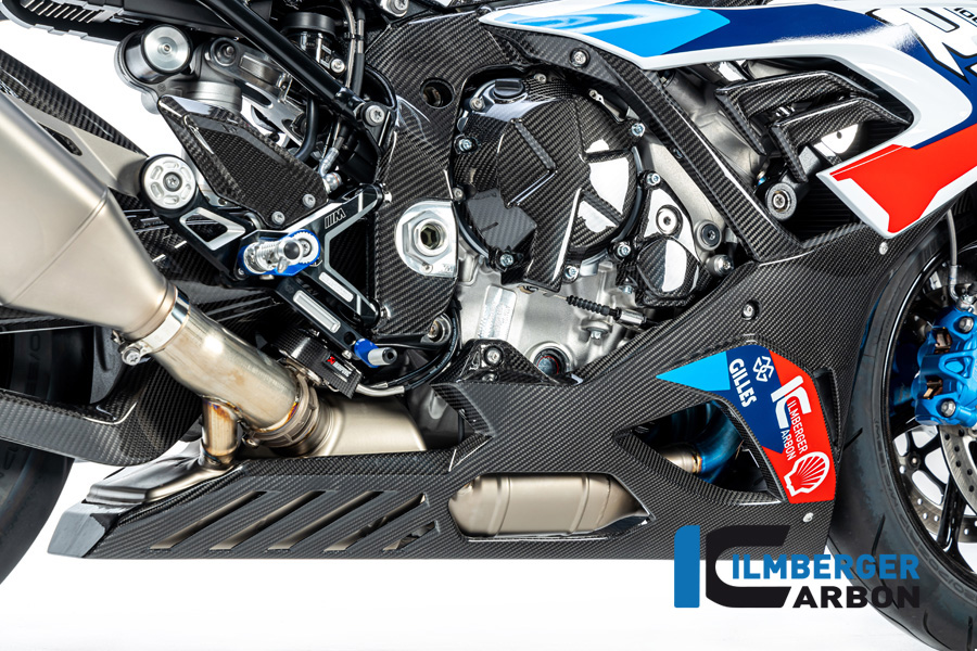 Parte inferior del carenado Ilmberger de carbono para calle para BMW M1000RR a partir de 2020-