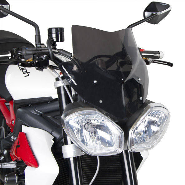 Producto con tara: Parabrisas Aerosport de Plexiglás Barracuda para Triumph Speed Triple 2011 - 2015 y Street Triple R 2011 - 2017