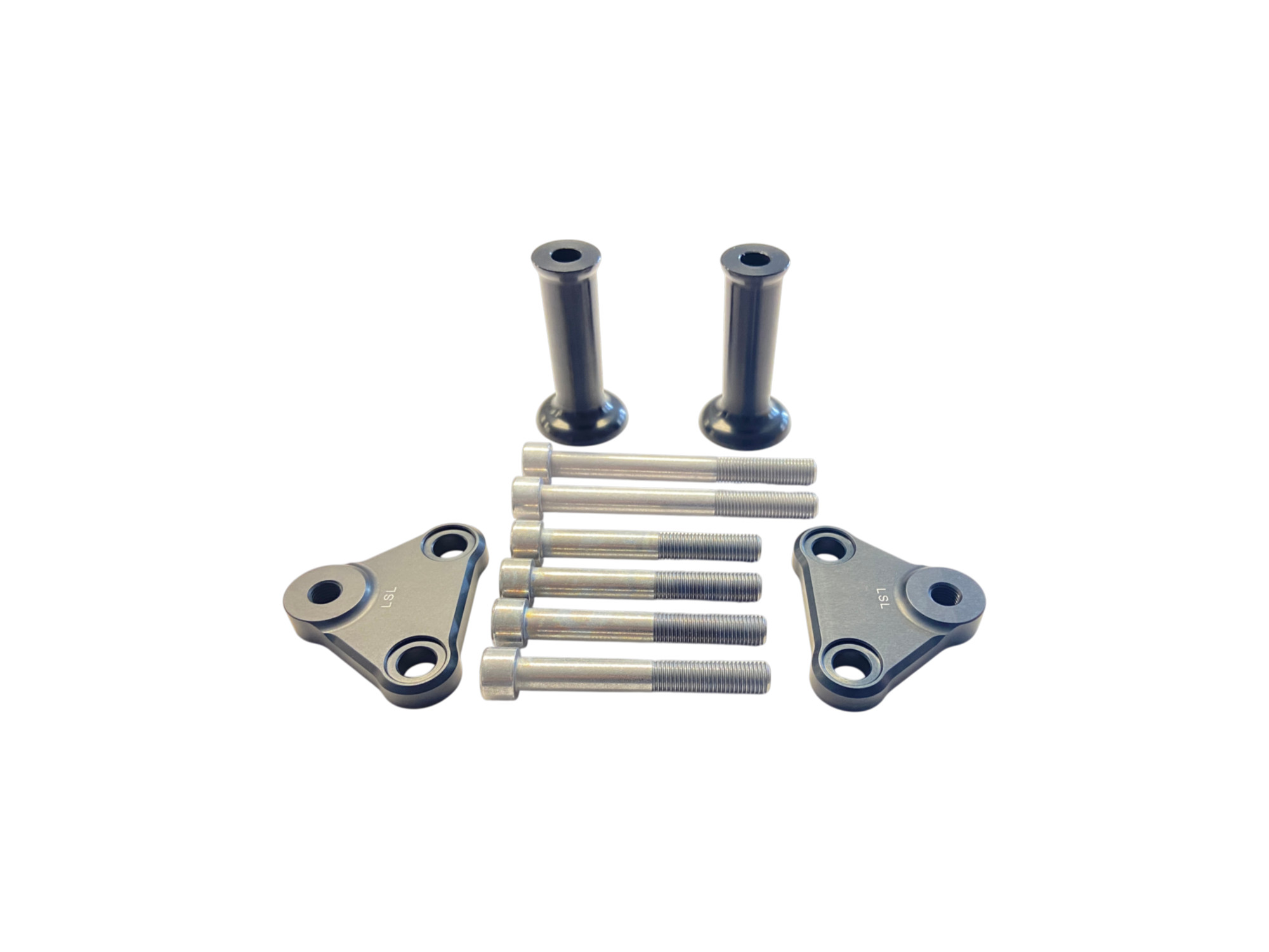 Kit de montaje de topes anticaída LSL para Honda XL750 Transalp, 2023-, negro