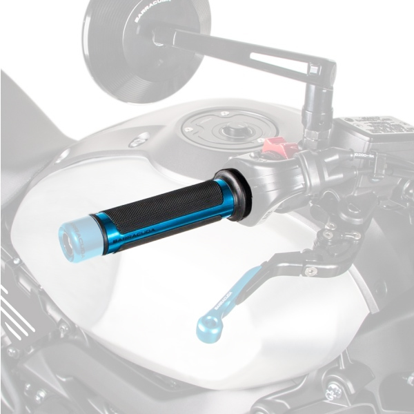 Puños Barracuda Racing azules