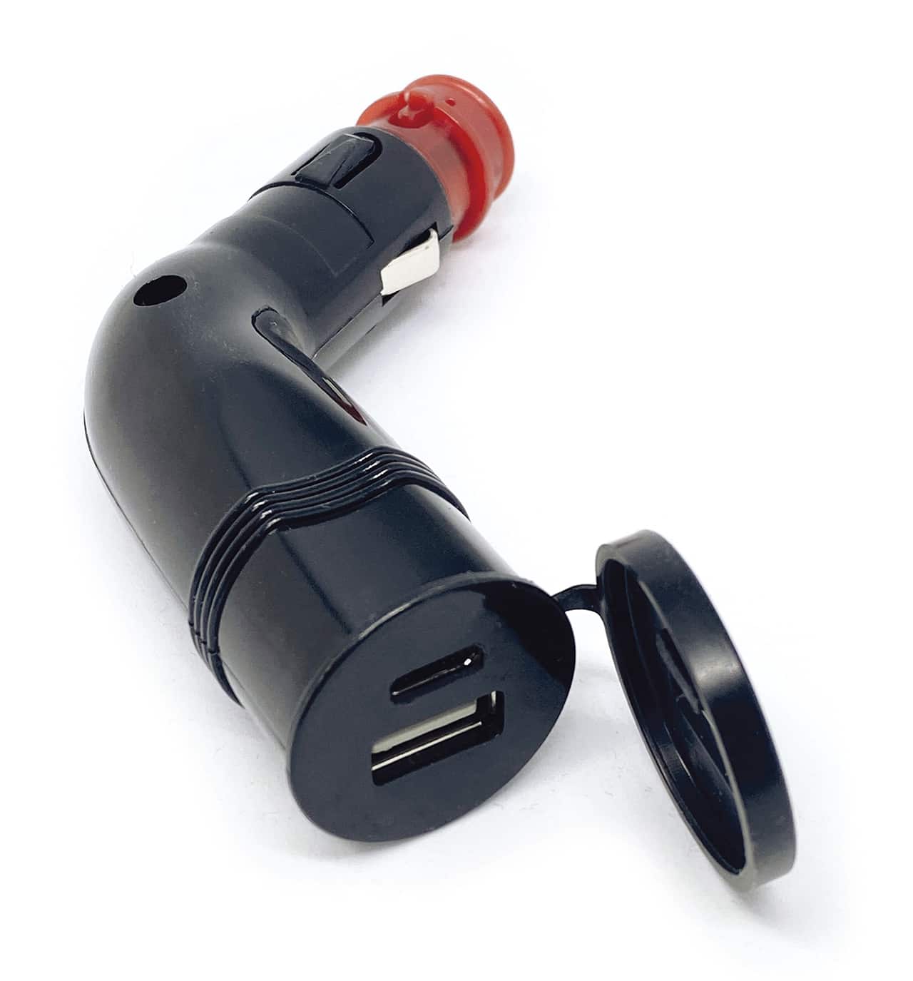 BAAS USB10 ángulo-Cargador para Tomas DIN/ZIG