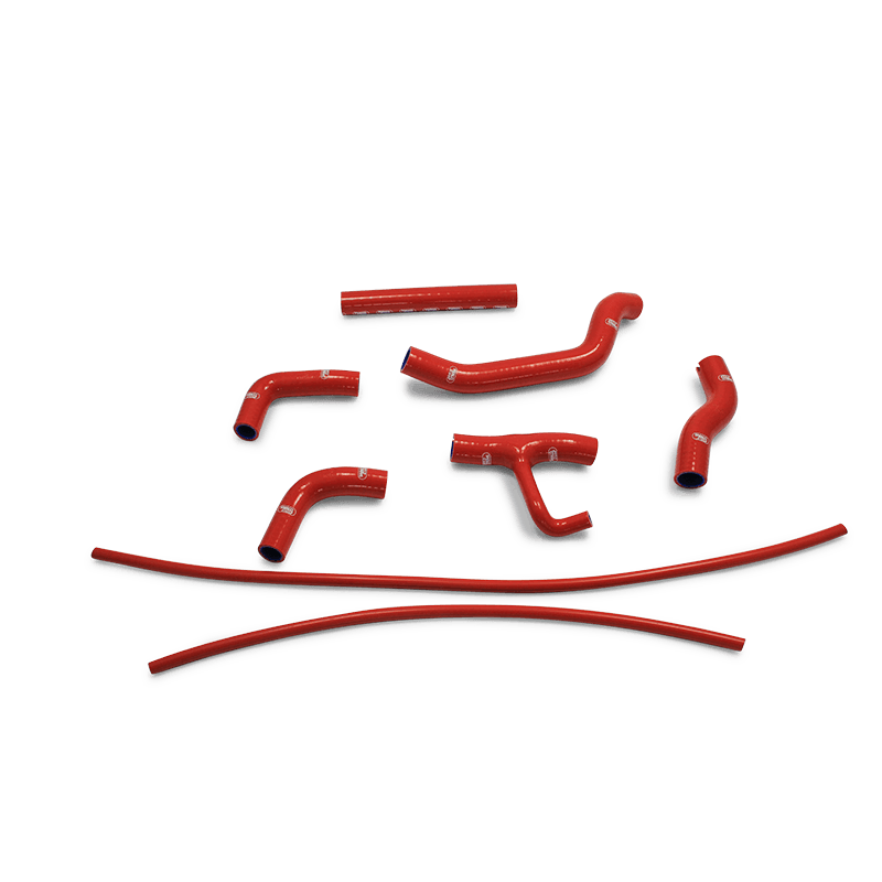Kit de Mangueras de Silicona SAMCO SPORT rojo para Ducati Hyperstrada 939 Hypermotard 939SP Año de Modelo 2016-2018