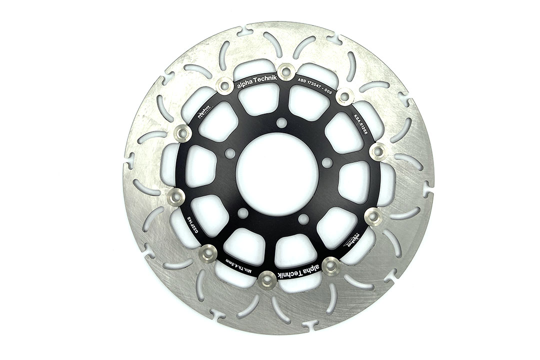 alpha Technik disco de freno ABD33 negro