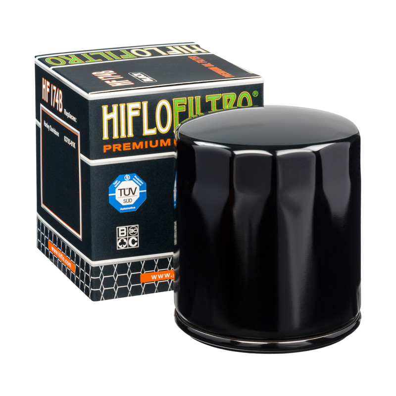 HIFLO filtro de aceite HF174B para diversos modelos Harley Davidson VRSC con kit de aro tórí