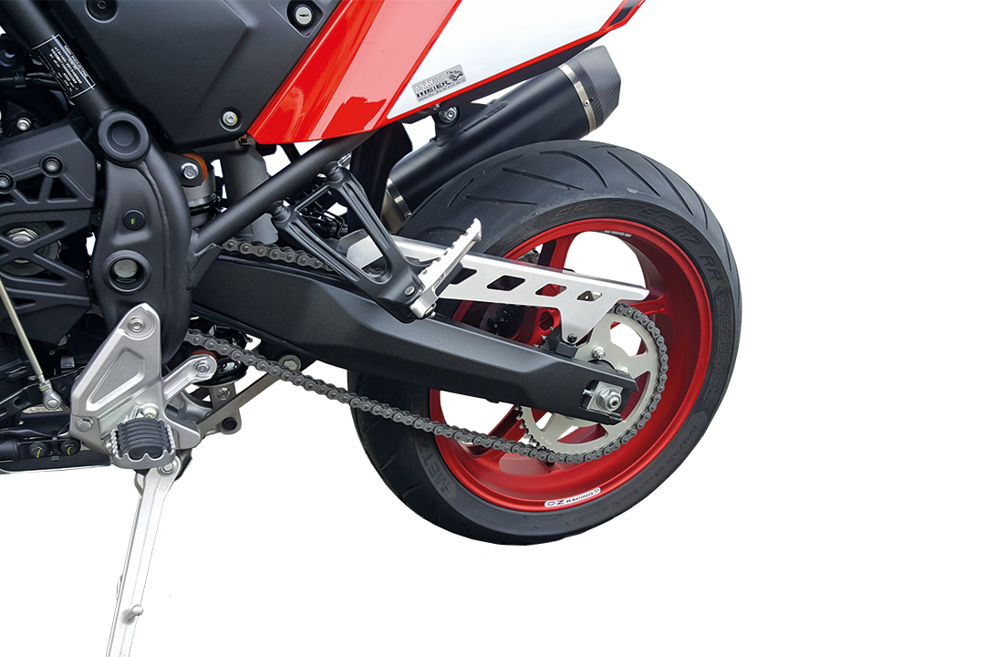 OZ Piega Kit de conversion llantas 17" forjadas en aluminio Yamaha Tenere 700, rojo mate, a partir de 2019
