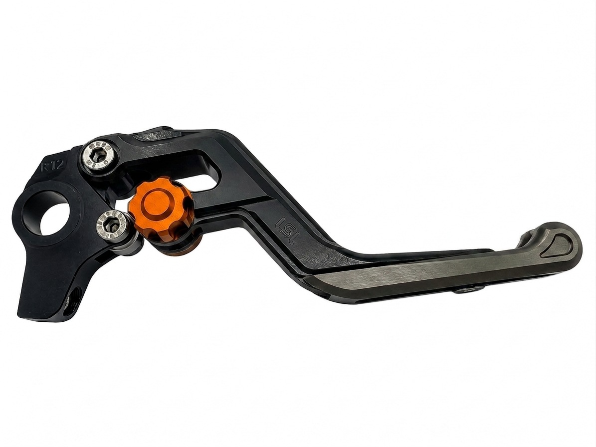 LSL ERGONIA Maneta de Freno R48R Negro/Naranja/Antracita