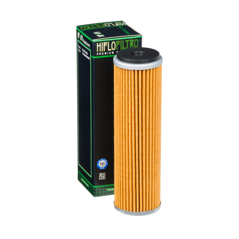 Filtro de Aceite HIFLO HF691 para varios modelos AJP, AKT, CSC, Cyclone, Fantic