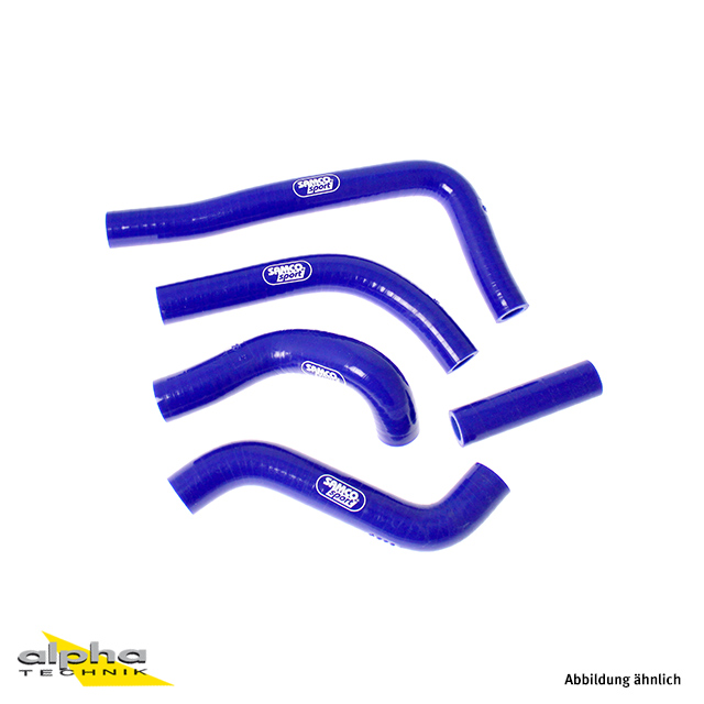 Kit de mangueras de silicona SAMCO SPORT diseño OEM azul para Suzuki RMZ450 año de modelo 2008-2014