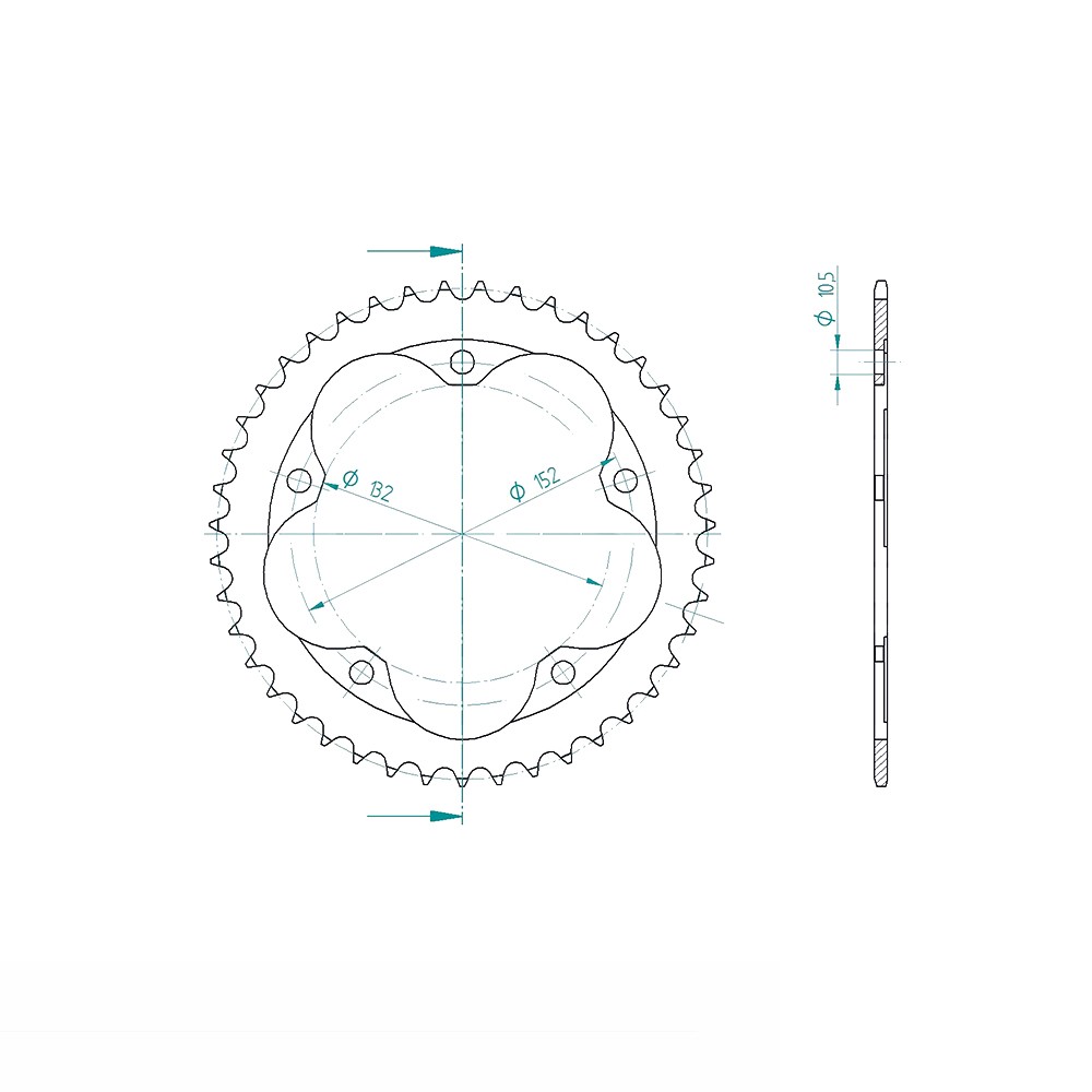 DID cadenansatz con 520ZVM-X cadena, color estándar, para MV Agusta Brutale 675, año del modelo 2012-
