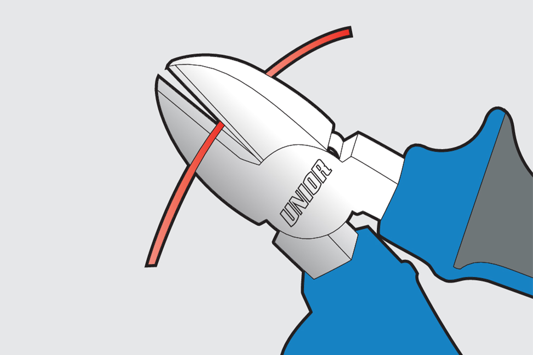 Alicate de corte diagonal UNIOR