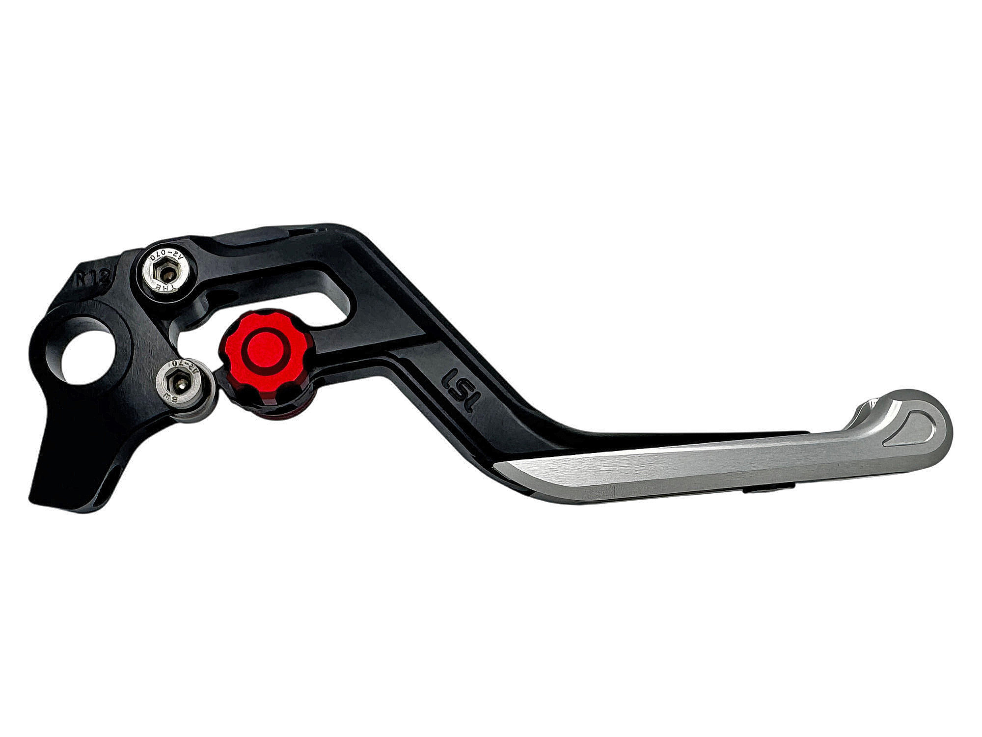 LSL ERGONIA Maneta de Freno R18R Negro/Rojo/Plata