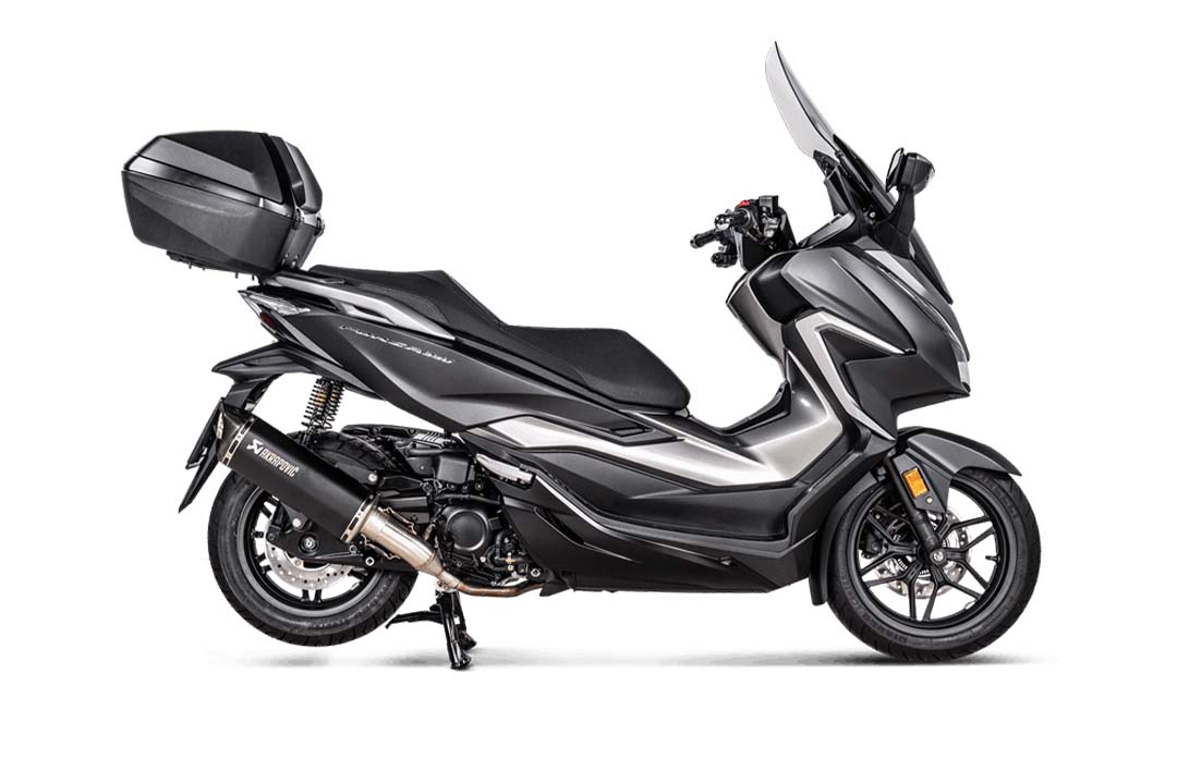 Línea Slip-On Akrapovic (SS) Honda Forza 350 2021- / ADV350 2022-