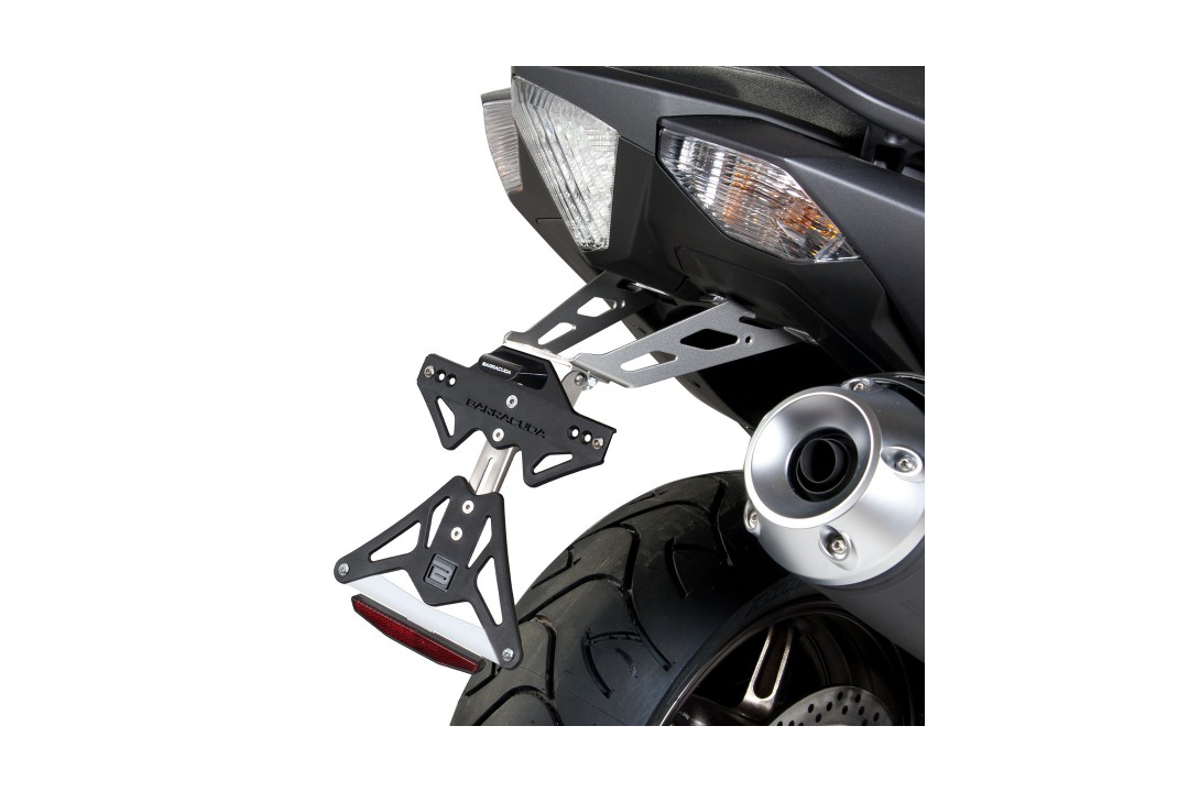 Soporte de matrícula Barracuda para Yamaha T-MAX 530 2012-2016