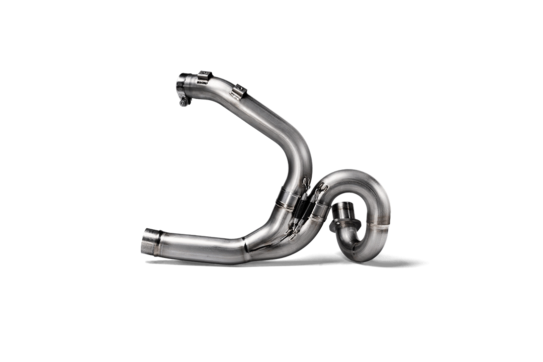 Colector Opcional Akrapovic (Titanio) para Ducati Scrambler Urban Motard / Nightshift / Icon / Icon Dark / Desert Sled 2021-