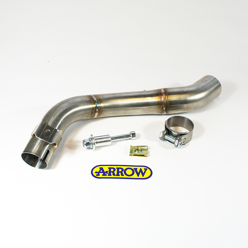 Tubo intermedio ARROW Honda CRF250 Rally Acero Inoxidable, a partir del año de modelo 2017-