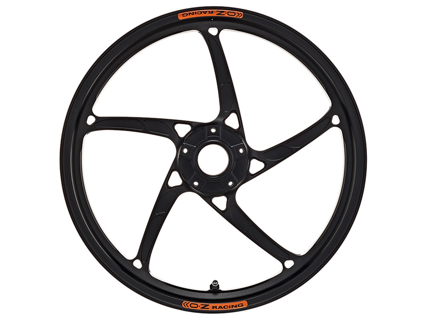 Rueda de aluminio OZ Piega R en negro mate para Ducati Panigale V2 955 (S), 2025