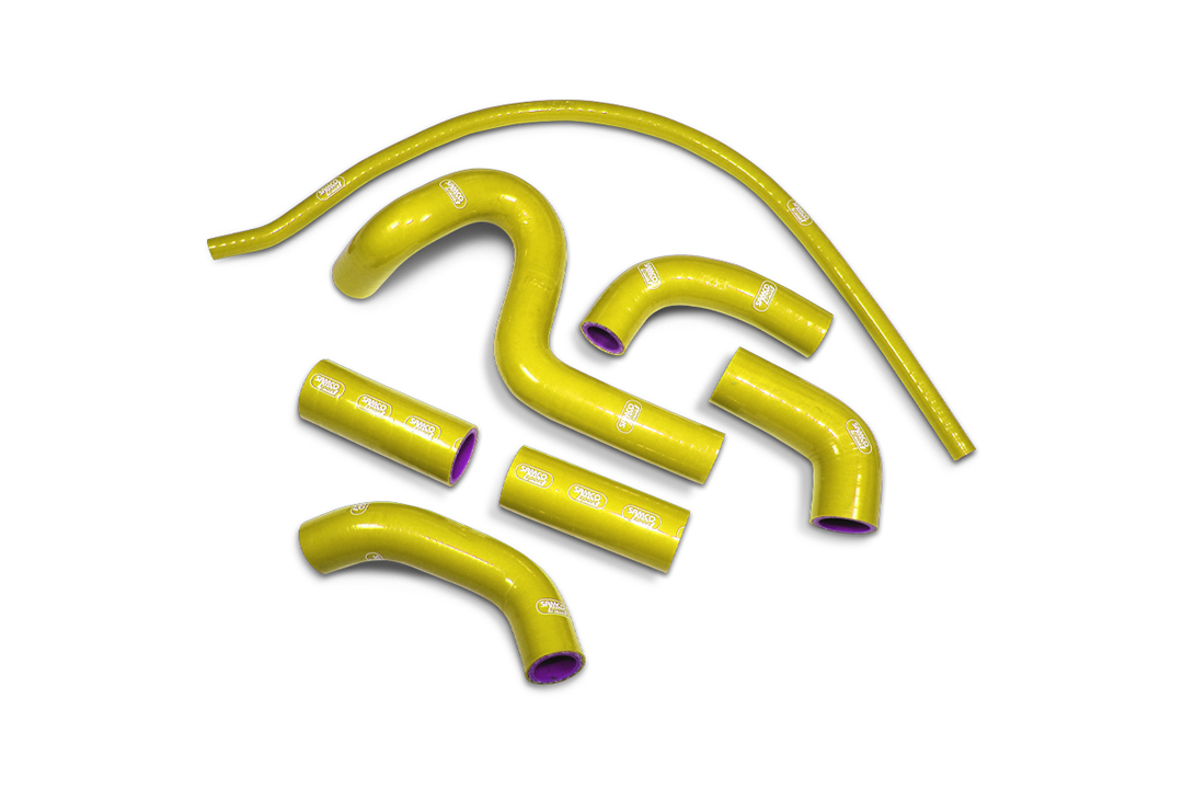 Kit de mangueras de silicona Samco Sport amarillo para Ducati 749S / 999S