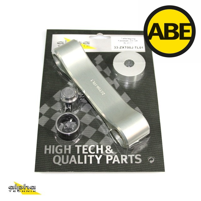 Kit de descenso alpha Technik 30mm para Kawasaki ZX10R; Tipo ZXT00J; Año del modelo 2011-