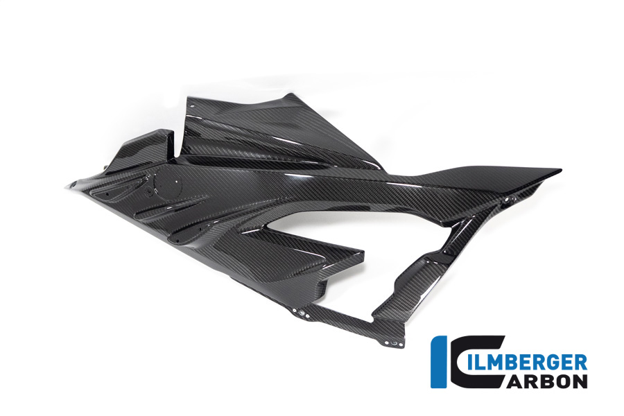 Ilmberger Carbon Carena Lateral lado izquierdo Racing, brillante, BMW M1000RR 2021-