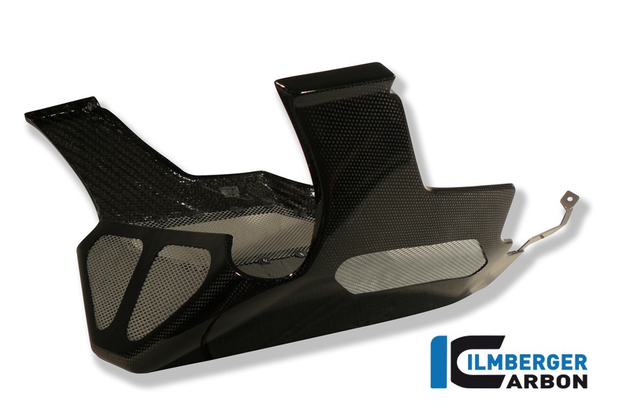 Spoiler de motor Ilmberger de carbono / Parte inferior del carenado, Carbono