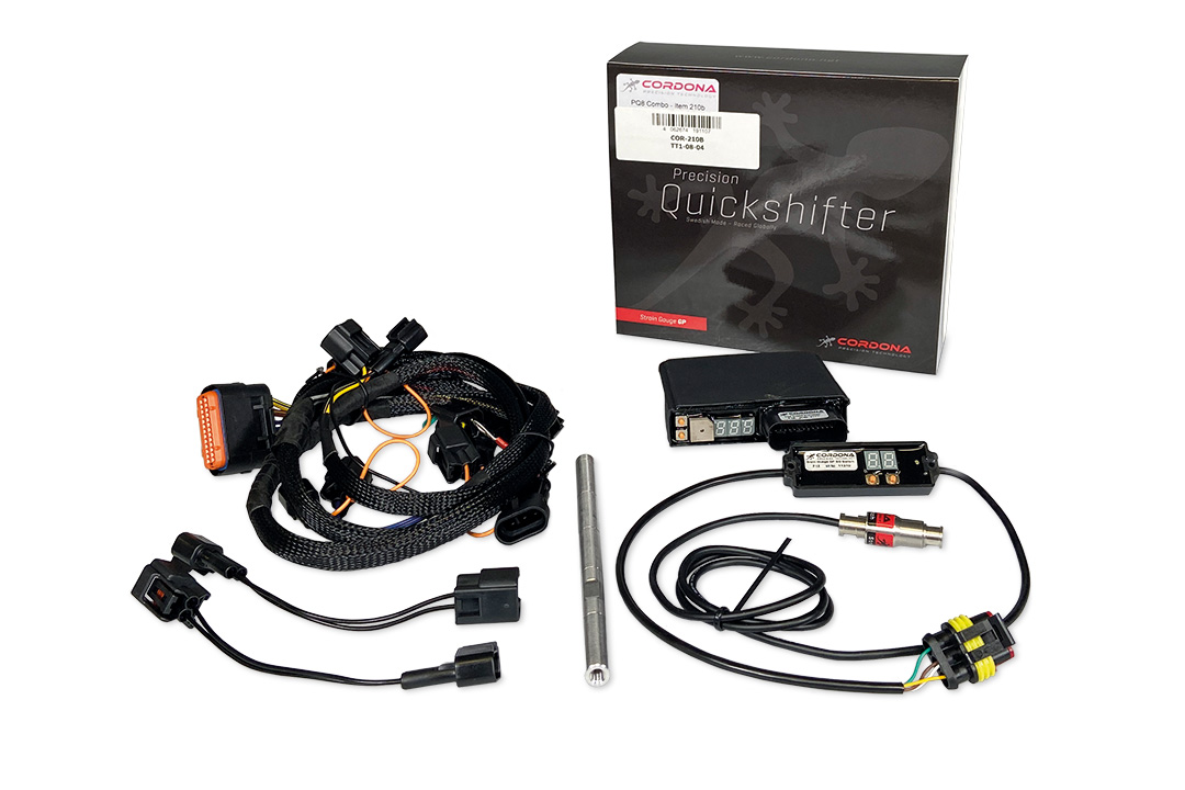 CORDONA PQ8 210B Quickshifter Combo, Cambio Automático Autónomo para varios modelos