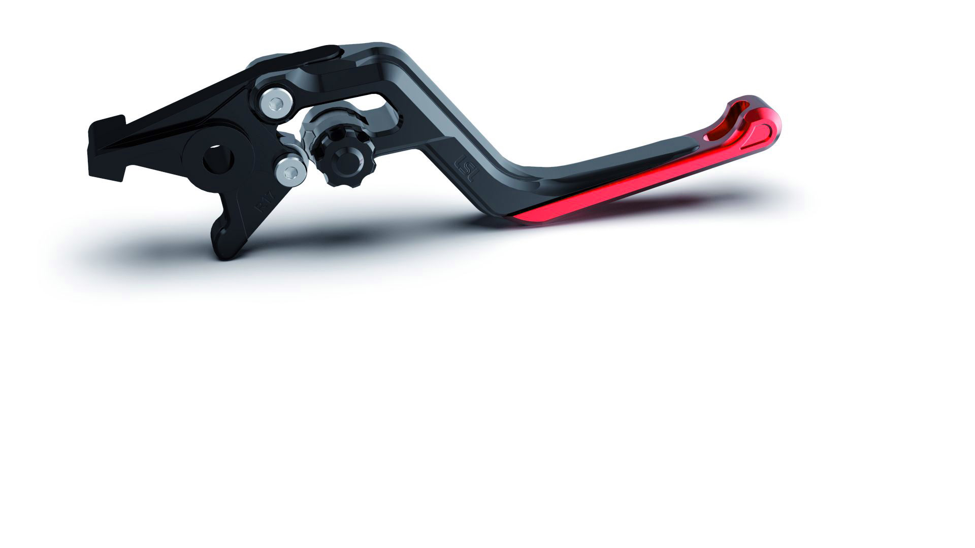 LSL ERGONIA Palanca de freno R23R Negro/Negro/Rojo