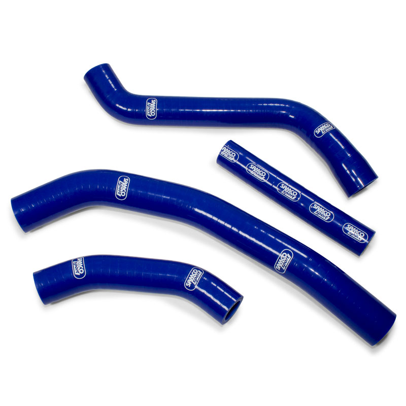 Kit de mangueras de silicona SAMCO SPORT Diseño OEM azul para Yamaha YZ250F WR250F años de modelo 2019-2023