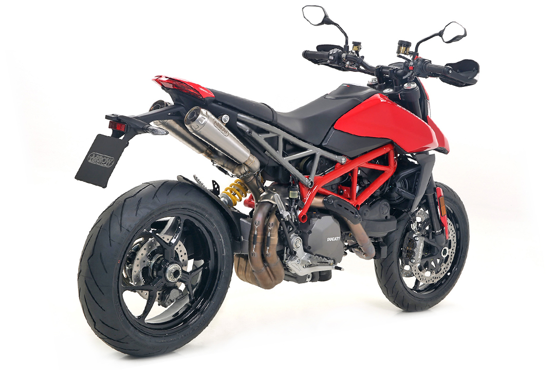 ARROW Escape PRO-RACE para Ducati Hypermotard 950 2019-, Acero inoxidable