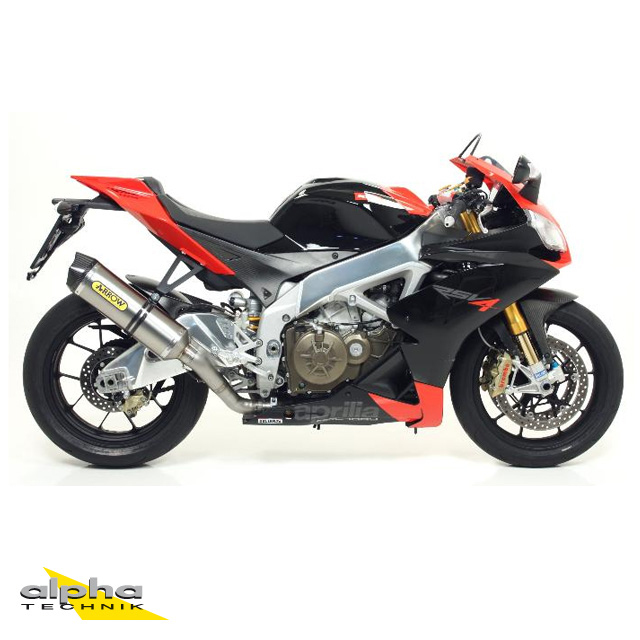 Silenciador ARROW RACE TECH de titanio para Aprilia RSV4 / V4R / RSV4RF / Tuono V4