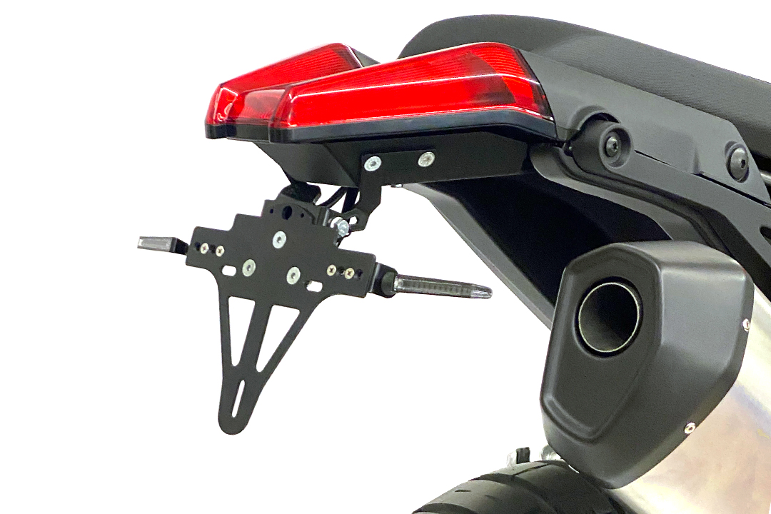 Soporte de matrícula alpha Technik para Aprilia Tuareg 660, Tipo XB / XC / XL / XM, a partir del modelo 2022-