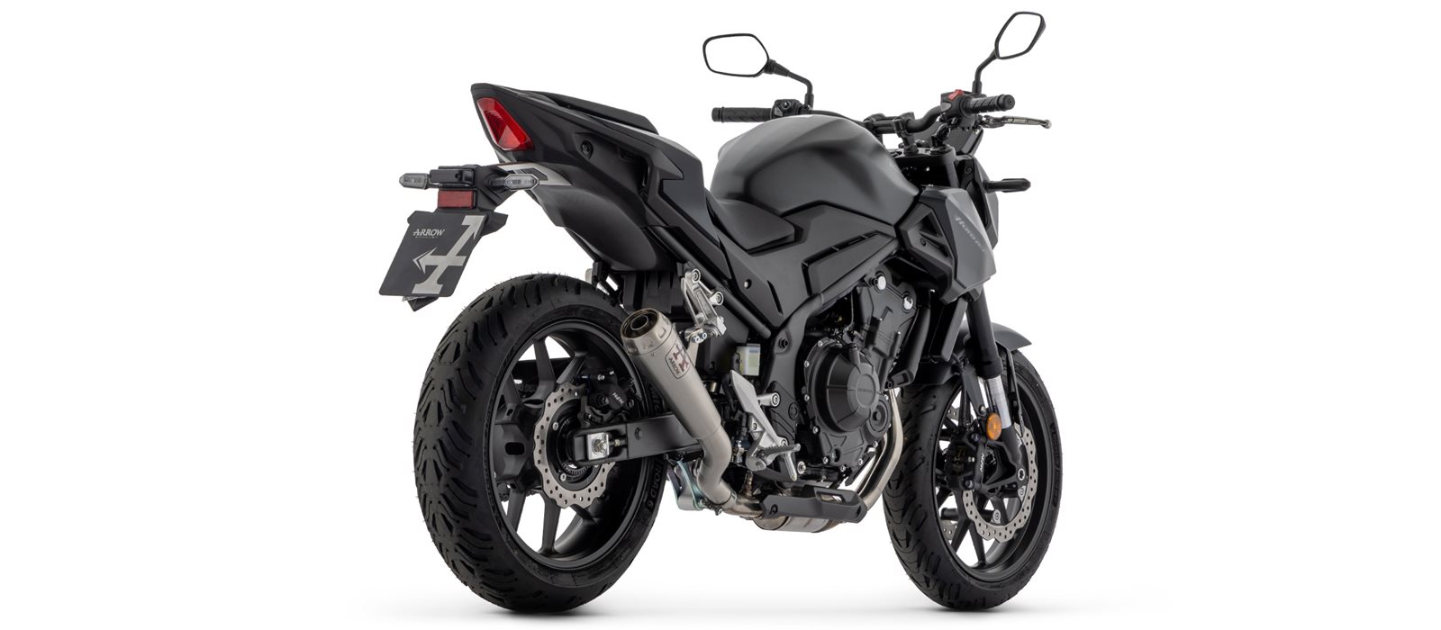 Escape ARROW PRO RACE NiChrome para Honda NX500 / CB500 Hornet Año del modelo 2024-
