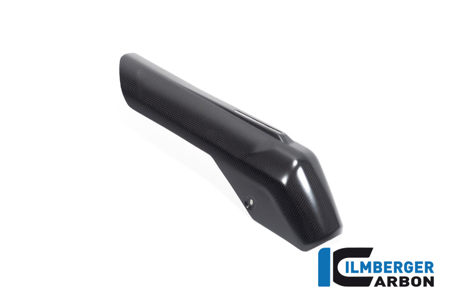 Protector térmico de escape de carbono Ilmberger para Akrapovic silenciador, mate, Ducati Multistrada V4 2020-