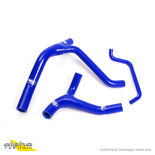Kit de mangueras de silicona SAMCO SPORT azul para Kawasaki KX450F KLX450R año modelo 2006-2015
