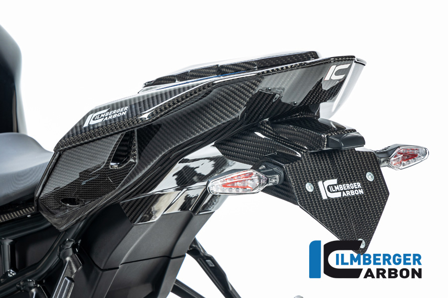 Ilmberger Carbon chasiscubierta trasera inferior para BMW S1000R y M1000R