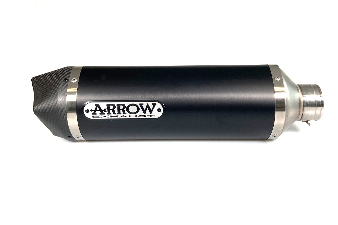 ARROW Silenciador RACE TECH para Honda CBR1000RR Fireblade 2017- de aluminio, negro