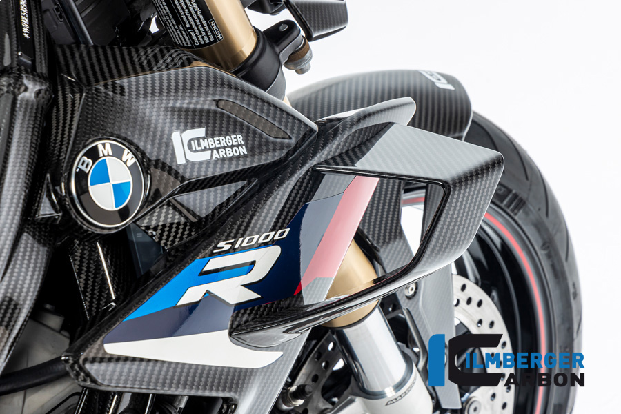 Winglet de carenado de carbono Ilmberger lado derecho, brillante, BMW S1000R 2021-