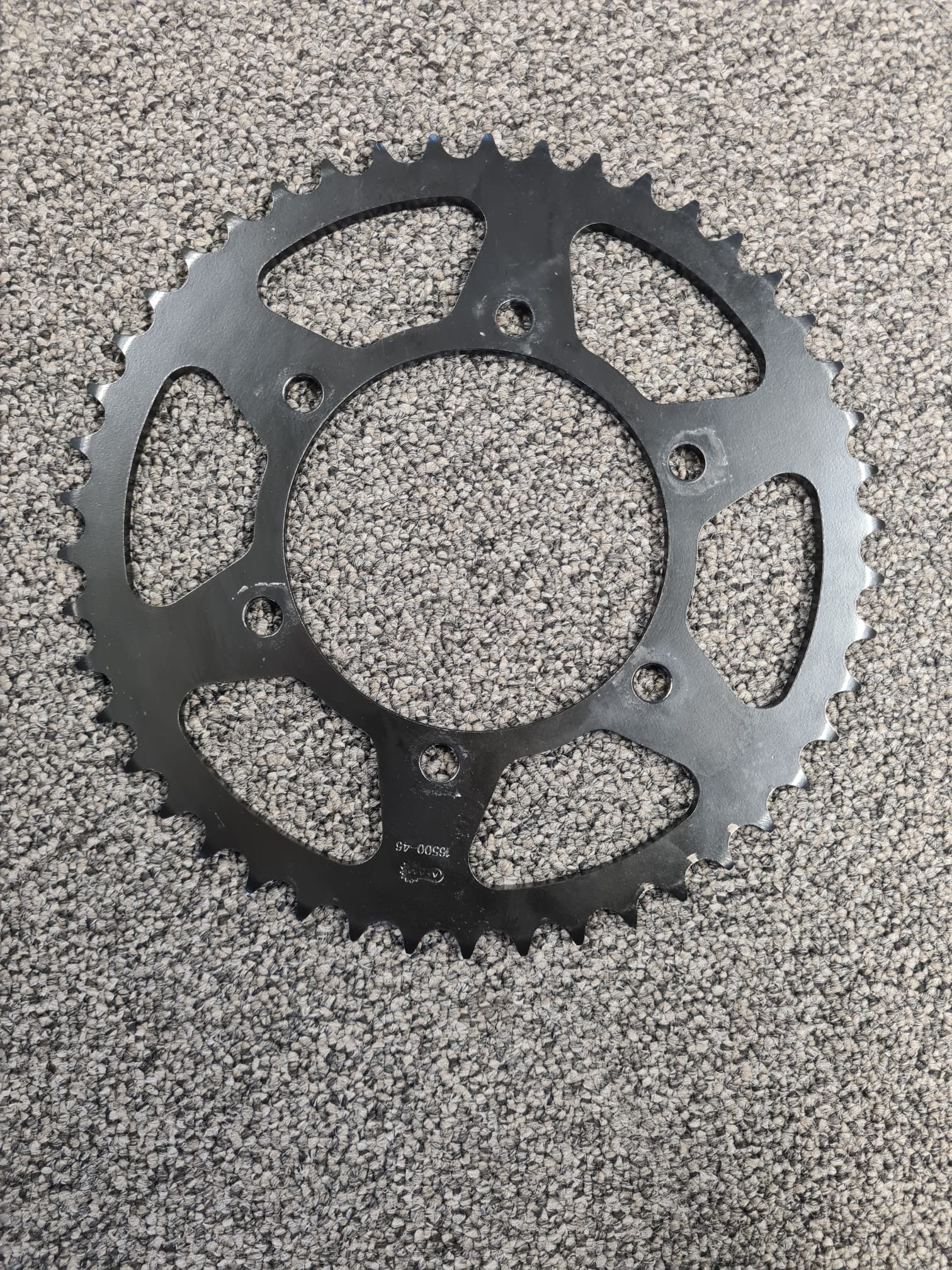 corona de Acero, 46 Dientes, Paso 520