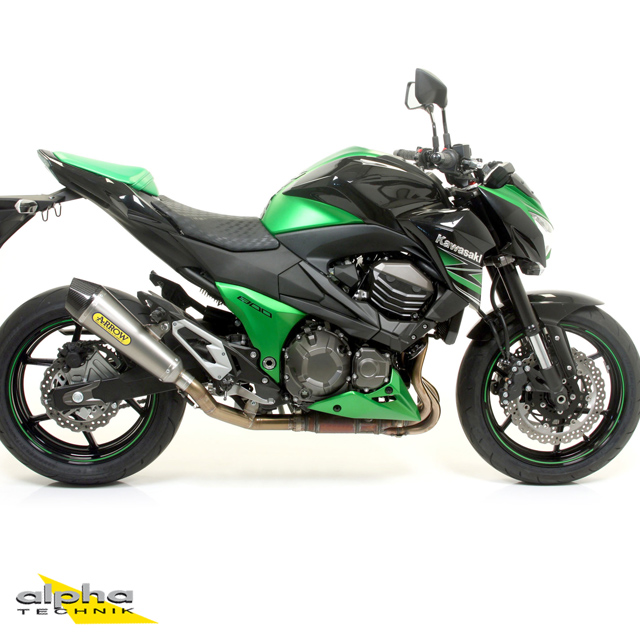 ARROW Escape X-KONE Acero Inoxidable para Kawasaki Z750 / Z800 / Z800E 2011-2016