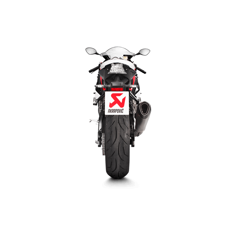 Akrapovic Racing Line (Titanium) sistema de escape para BMW S1000RR año del modelo 2015-2018