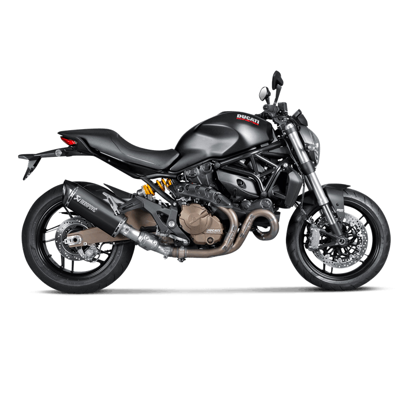Escape Akrapovic Slip-On Line (Titanio) para Ducati Monster 1200/1200S 2014-2016, Monster 821 2014-2016