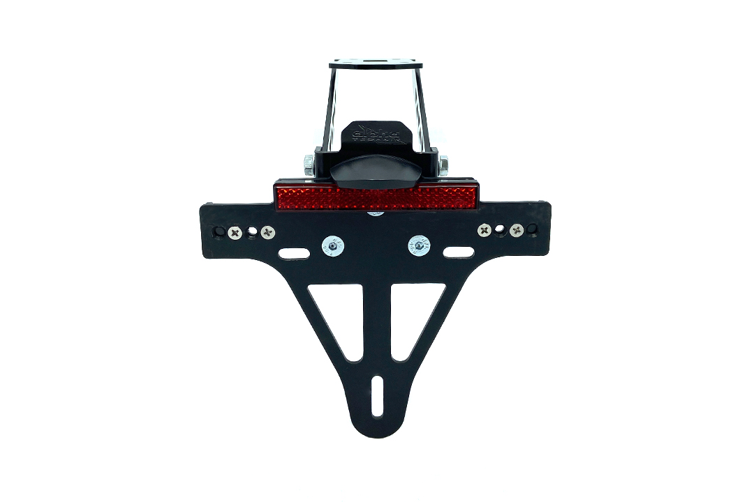 Soporte de matrícula para Kawasaki Z1000SX a partir del año modelo 2011 / Ninja 1000SX a partir del año modelo 2020 / Ninja 1100SX a partir del año modelo 2025