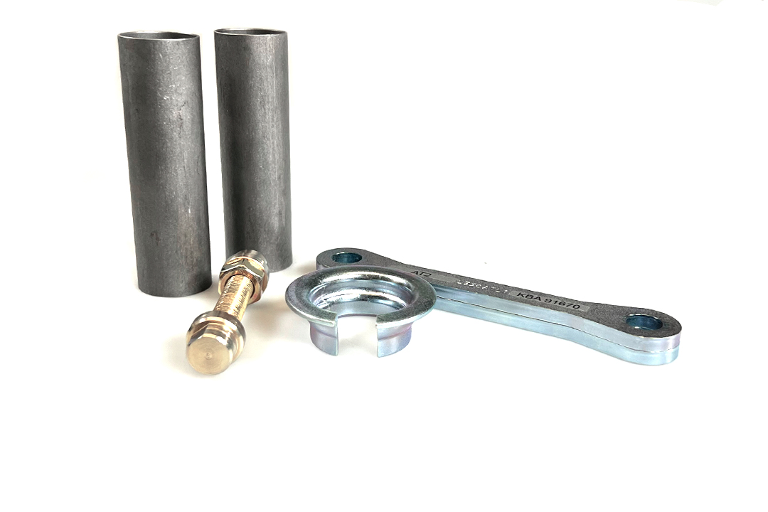 Kit de reducción de altura alpha Technik 35mm para Kawasaki KLE500, Tipo LE500A; Año de modelo 1991