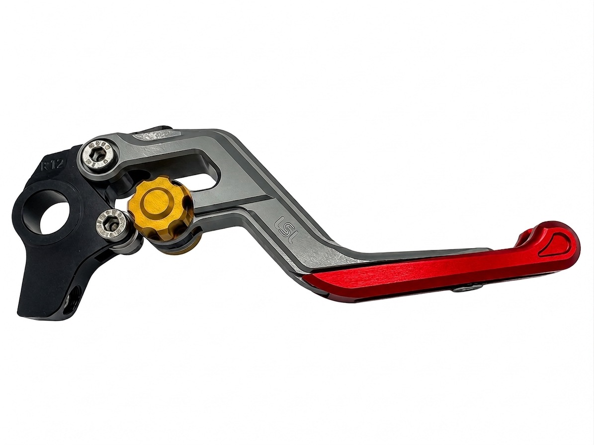Maneta de Freno LSL ERGONIA R23R Antracita/Oro/Rojo