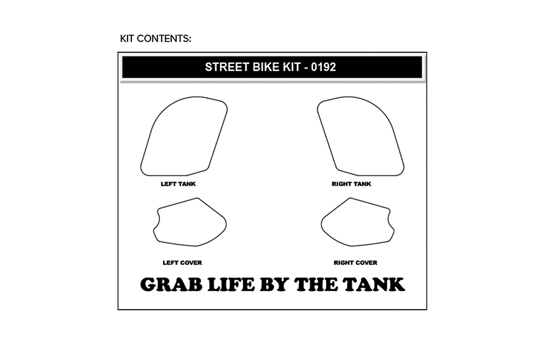 Almohadilla Stompgrip depósito de gasolina negra, Icon, kit depósito de gasolina para Streetbike para Panigale V4 (R, S, SP) y Streetfighter V4 (S, SP)